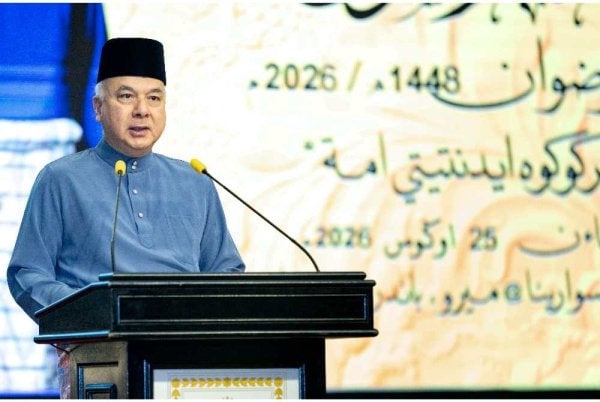 Image from: Sultan Nazrin titah pemimpin kurangkan bersengketa & berpolitik, fokus gemilangkan ummah