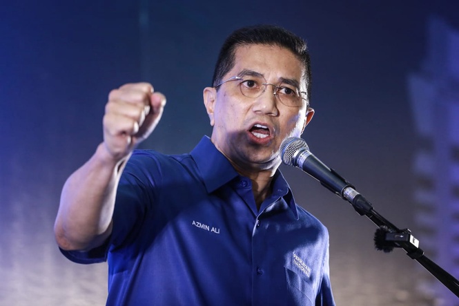 Image from: Bercanggah perlembagaan parti! Hadi Awang tiada kuasa veto, BERSATU masih anggota sah PN – Azmin Ali