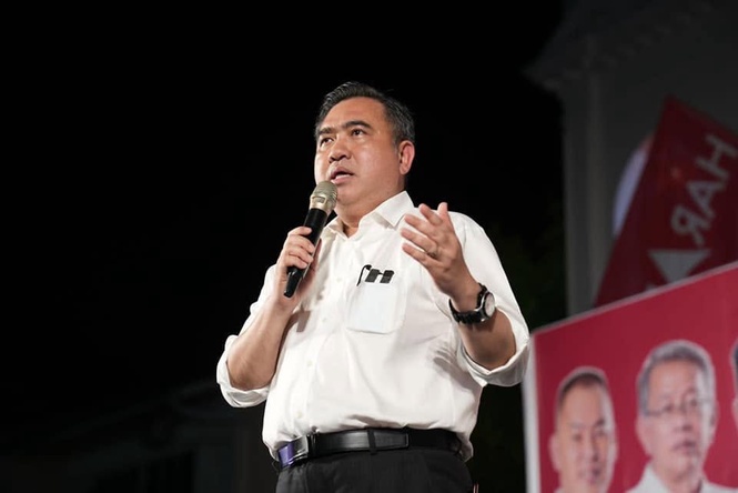 Image from: Reaksi keputusan Najib: Anthony Loke tawar letak jawatan Menteri Pengangkutan