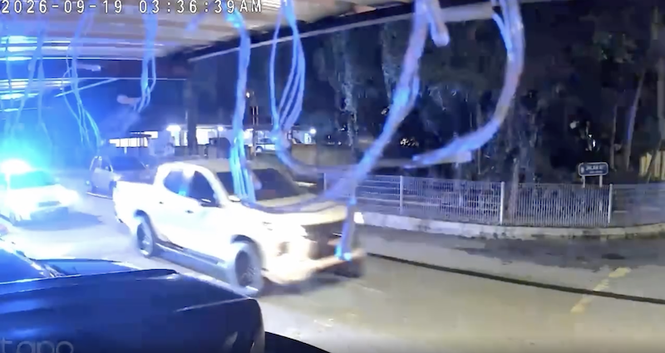 Image from: Kereta peronda didakwa iringi pencuri kabel? Pemerhati rasuah minta jangan hukum berdasarkan video tular!