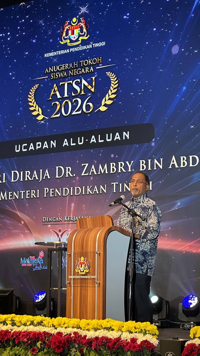 Image from: Anugerah Tokoh Siswa Negara jadi dorongan terus perluas khidmat – Zambry