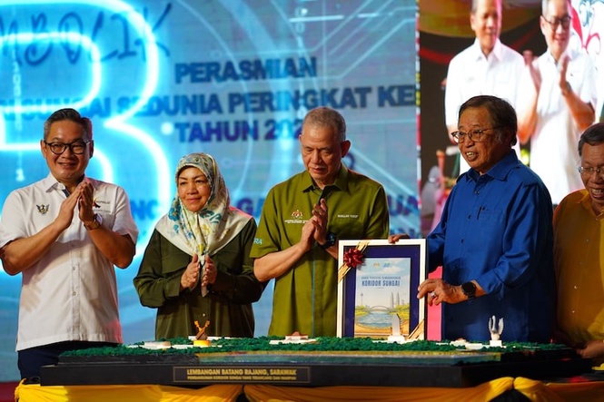 Image from: RM7.4 bilion untuk Sarawak! PETRA perkukuh pengurusan air, kurangkan risiko bencana demi rakyat