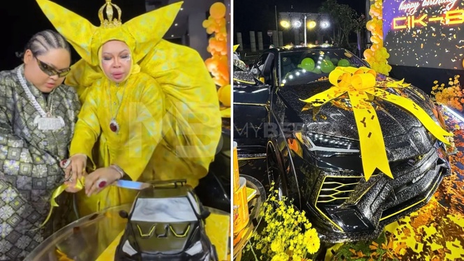 DSV hadiahkan Lamborghini Urus RM2 juta untuk Cik B sempena 'birthday'