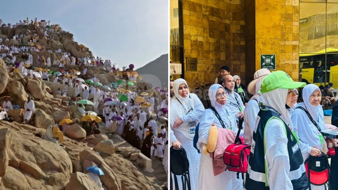 31,600 jemaah haji Malaysia mula bergerak ke Arafah