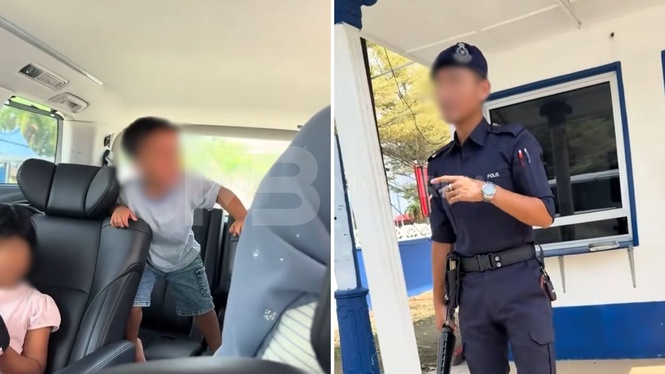 Ibu ambil pendekatan unik jadikan polis 'guru disiplin' didik anak