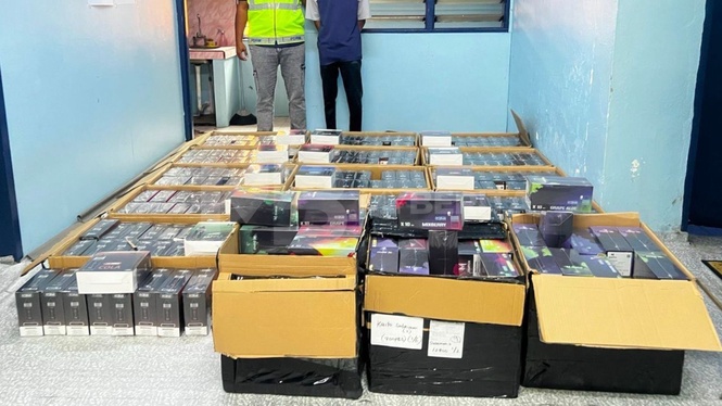 Remaja 18 tahun dicekup seludup vape RM396,000 ke Thailand