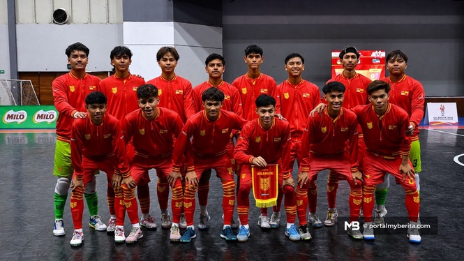 Selangor pertahan emas futsal SUKMA, Fitri Haqim muncul wira hatrik