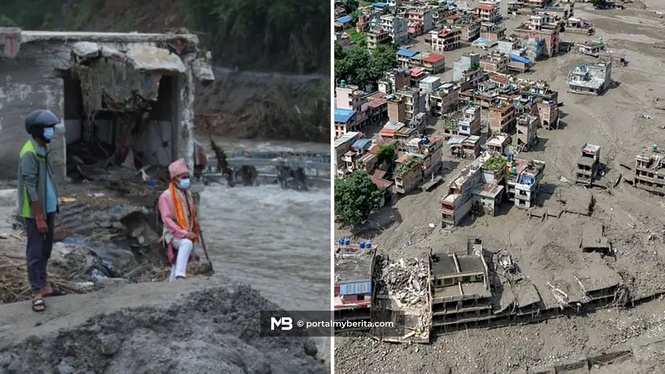 Banjir Nepal: 55 rakyat Malaysia masih belum dapat dihubungi, 72 lagi selamat di Tibet