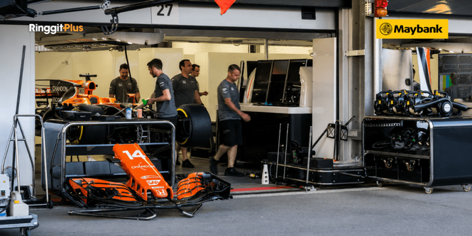 Image from: Maybank Offers McLaren F1 Race Experience For Cardholders
