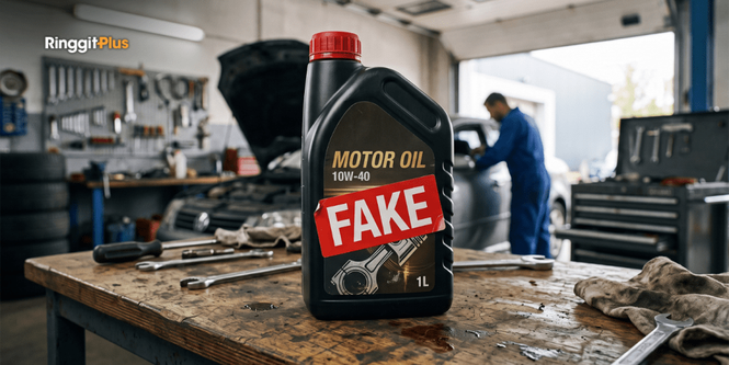 Image from: New SIRIM Label Lets You Check If Engine Oil Is Real