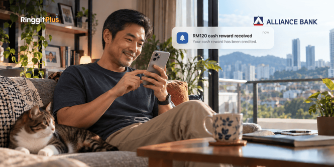 Image from: Open An Alliance Bank Account And Get Up To RM120 Cash Reward