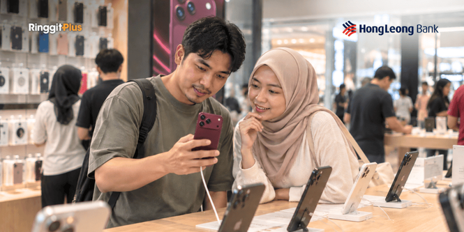 Image from: HLB Offers RM300 Voucher With iPhone 18 Pro Purchases