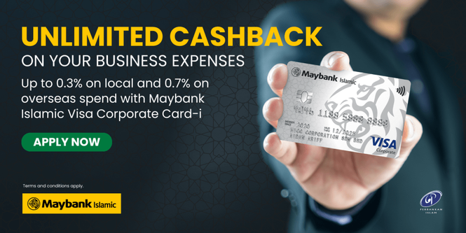 Image from: The Corporate Card That Earns Unlimited Cashback On Every Business Spend