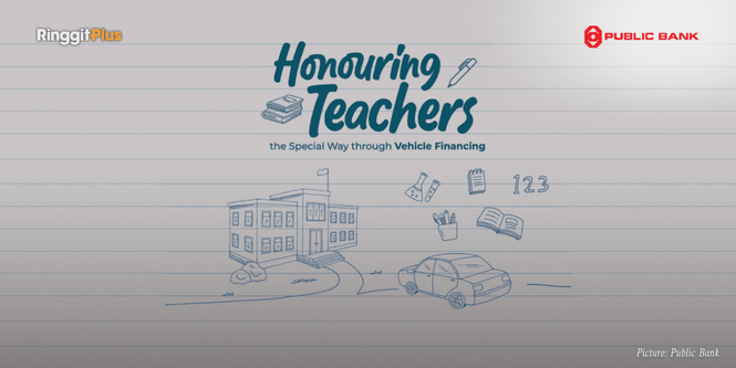Image from: Public Bank’s Terima Kasih Cikgu Campaign Brings Perks For Teachers Buying A Car