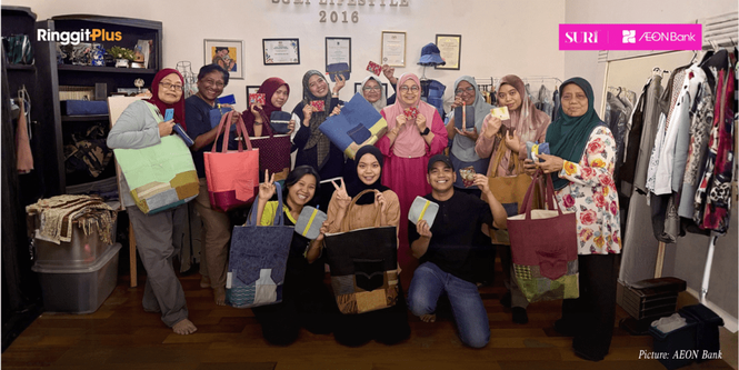 Image from: AEON Bank And SURI Launch Sewing Programme For B40 Youth And Mothers