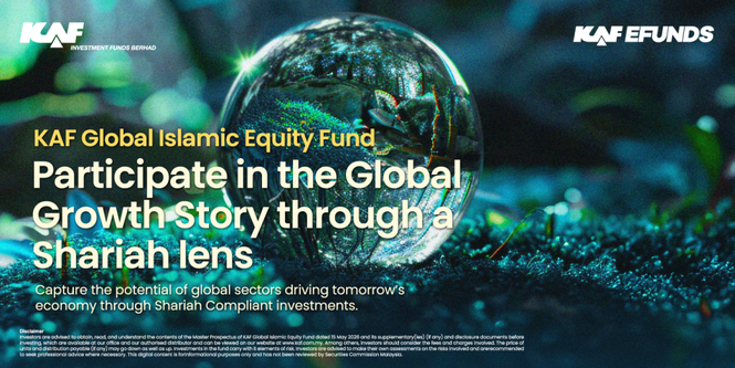 Image from: KAF Investment Funds Berhad Launches Global Islamic Equity Fund