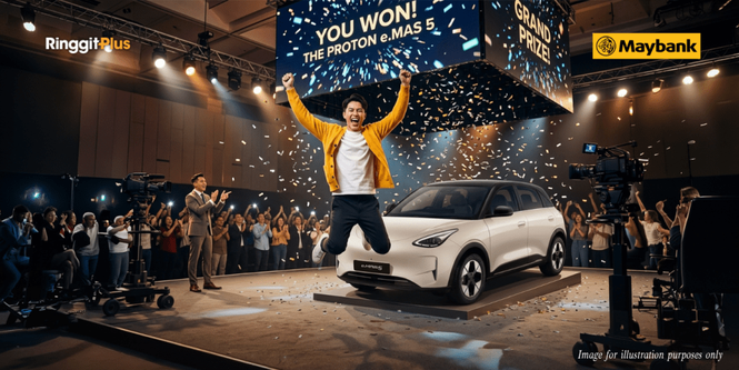 Image from: Maybank Is Giving Away A Proton e.MAS 5 To Salary Account Holders