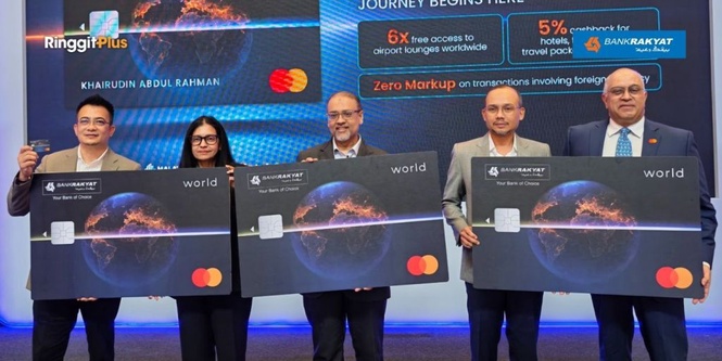 Image from: Bank Rakyat Launches World Mastercard Credit Card-i With 5% Travel Cashback And No Forex Fees