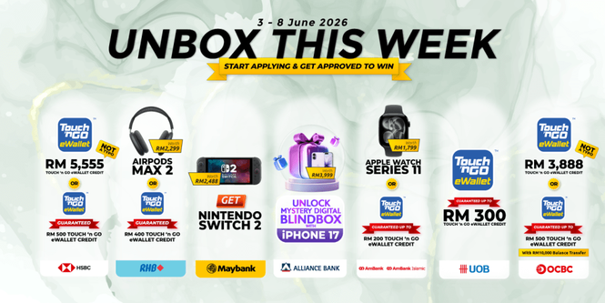 Image from: Kick Off June With RM5,555 Touch ‘n Go eWallet Credit, AirPods Max 2, And More