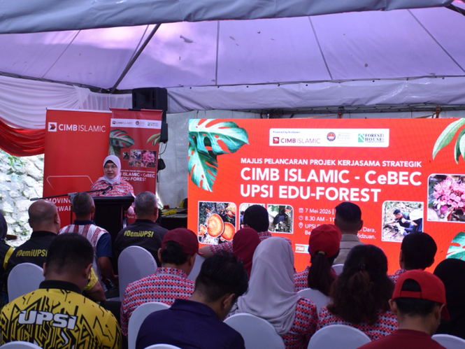 Image from: UPSI and CIMB Islamic Expand Edu-Forest Conservation