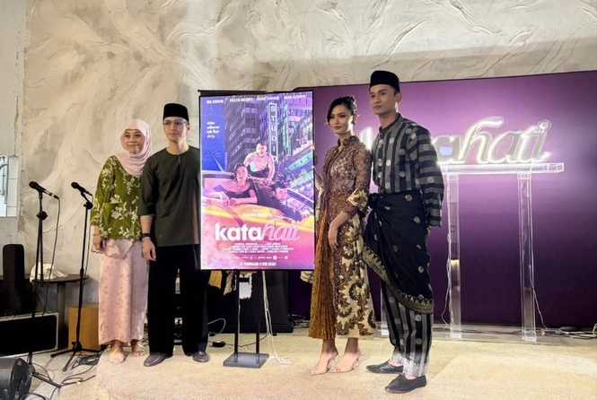 Image from: Kata Hati brings modern love story to the big screen with humour, heart