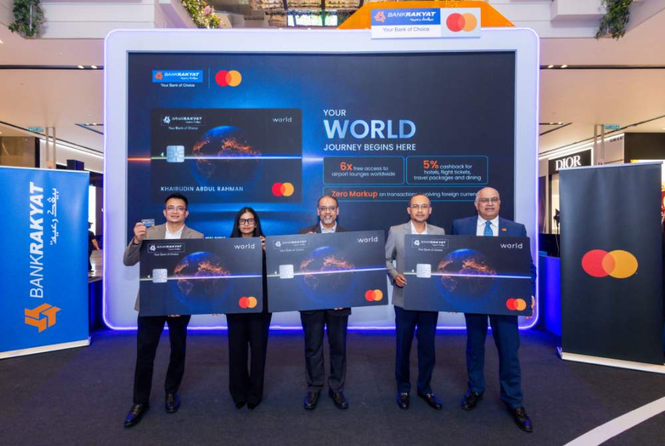 Image from: Bank Rakyat launches World Mastercard Credit Card-i with travel perks and Shariah-compliant benefits