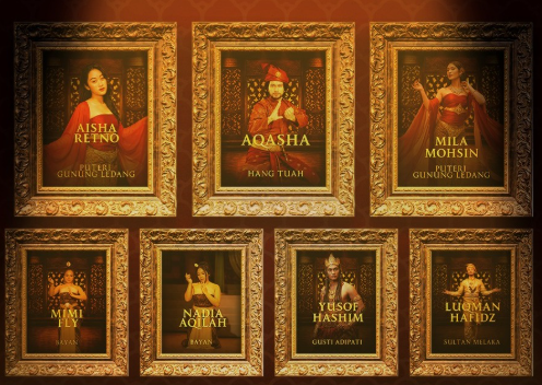 Image from: Aqasha, Aisha Retno, Mila Mohsin headline PGL the Musical's long-awaited return