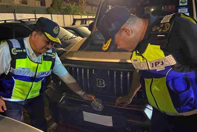 Image from: Ops Luxury: Vehicles of ex-footballer, motivational speaker among those seized by RTD