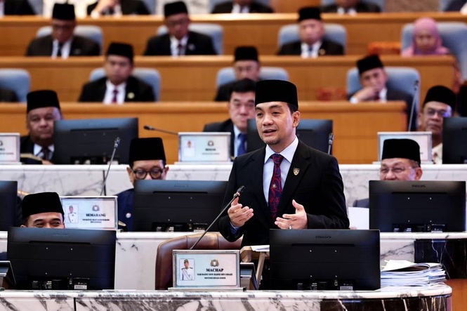 Image from: Johor state assembly dissolved, paving way for 16th state polls