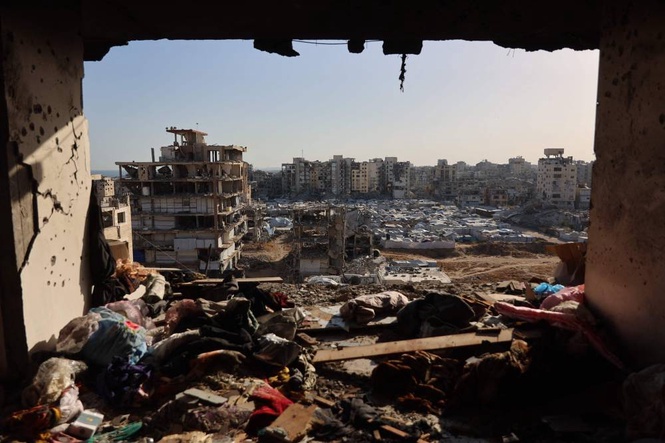 Image from: Israel plans to widen Gaza's 'yellow line', shrinking available living space for Palestinians