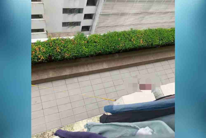 Image from: Two siblings die after falling from apartment block