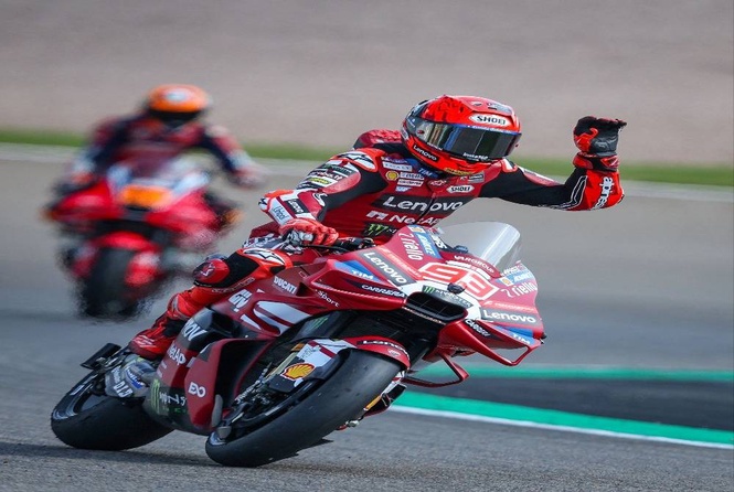Image from: Marc Marquez claims pole at Germany MotoGP