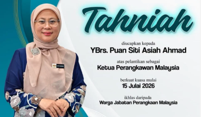 Image from: Govt appoints Siti Asiah Ahmad as chief statistician