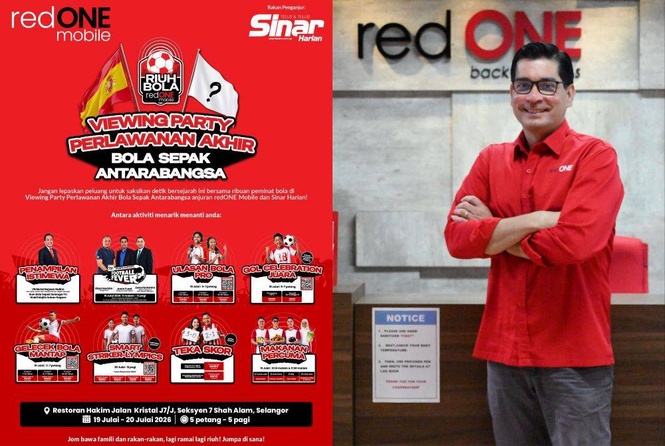 Image from: redONE Mobile brings Malaysians together for World Cup Final live viewing experience