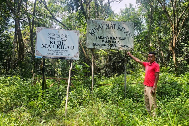 Image from: Mat Kilau historic fort faces threat of total disappearance
