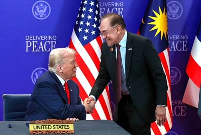 Image from: Government to continue tariff talks with US over forced labour issue - PM Anwar