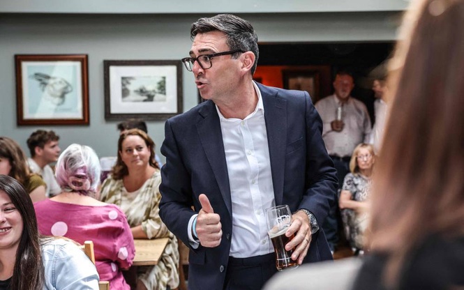 Image from: UK PM Burnham heads north to kickstart English 'devolution' plans