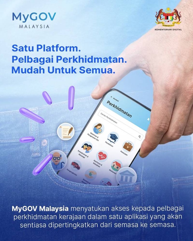 Image from: Digital Ministry integrates Agentic AI into MyGOV Malaysia app
