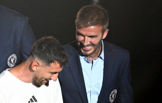 Image from: 'Your legacy will live forever' - Beckham leads tributes to Messi