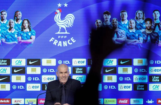 Image from: New France boss Zidane confirms Mbappe as captain after naming first squad