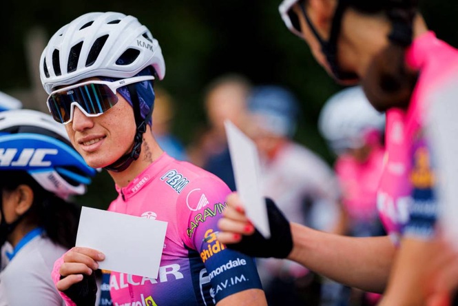 Image from: Afghan cyclist who disguised herself as man wins Asian Games silver