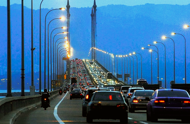 Image from: JustGO digital toll payment now available at Penang Bridge