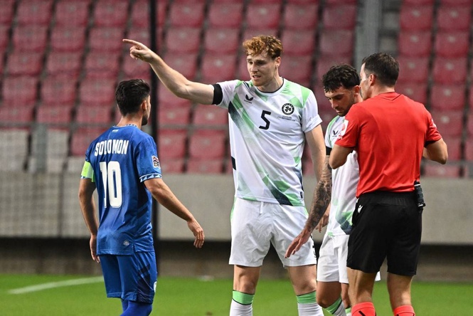 Image from: Ireland beat Israel but no handshakes due to war in Gaza