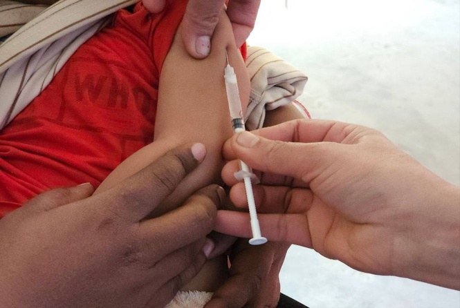 Image from: Childhood vaccination rates in Europe stall, study finds