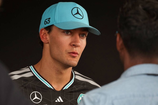 Image from: George Russell’s 2026 title dream crushed in Sepang heartbreak
