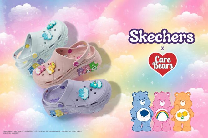 Image from: I got the pink Care Bears Skechers and now I wear them everywhere