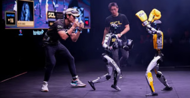 Image from: Robot fighting wants to be the next sport. First, it needs to fight