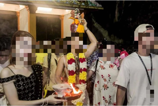 Image from: Man, mother arrested to assist probe over alleged non-Islamic ritual