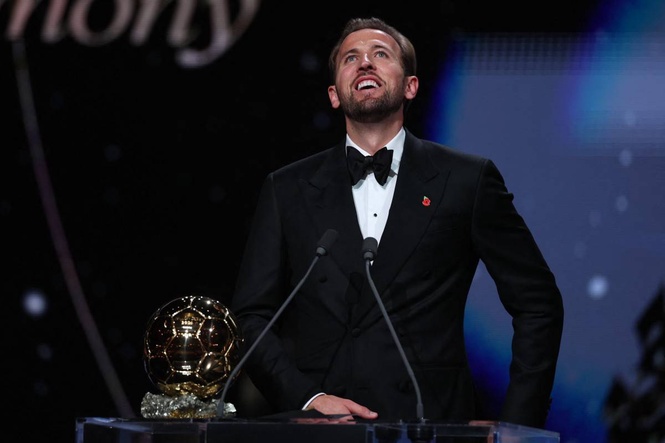 Image from: Ballon d'Or 'beyond wildest dreams' but Kane has plenty more to prove
