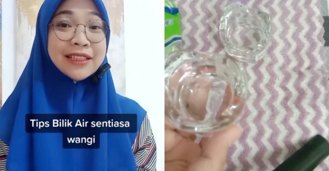 Tak Perlu Produk Mahal, Guna Dua Bahan Ini Untuk Bilik Air Sentiasa Wangi